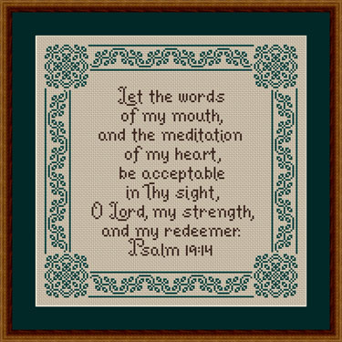 Let The Words Of My Mouth - Psalm 19:14